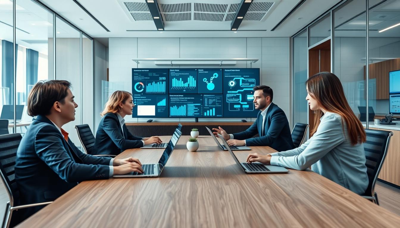 Digital integration architecture and business data flow